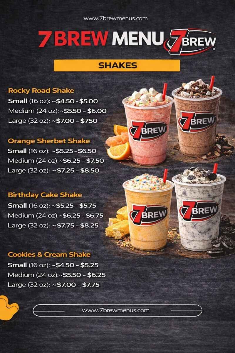 7 Brew Shakes