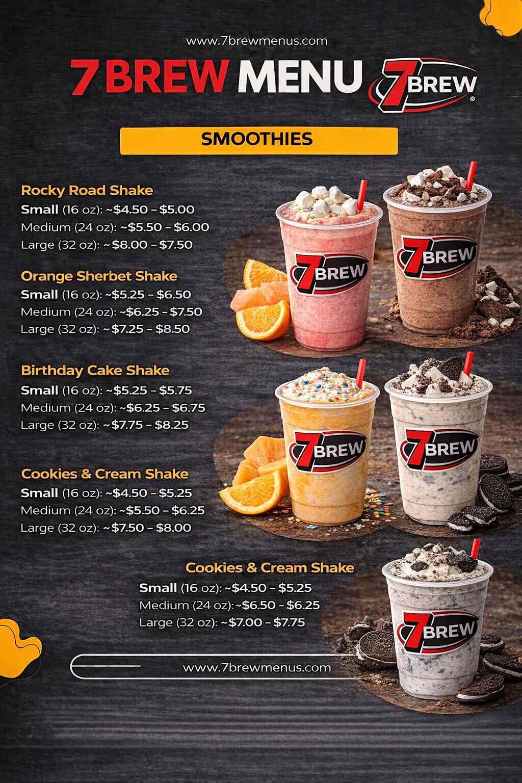 7 Brew Smoothies