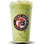 Cereal Milk Matcha Latte with Skim Milk and Sugar-Free Flavors